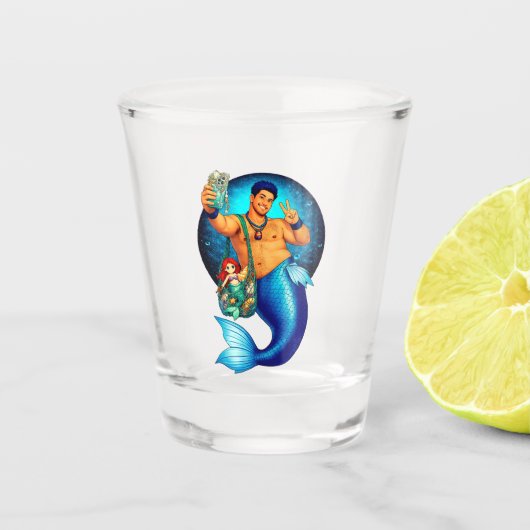 Verre A Shot Merbear Lagoon - Kai Mizuno (Devant)