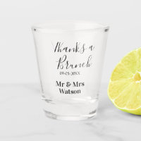 Merci pour un nom de brunch post-mariage simple 