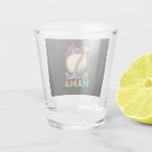 Verre A Shot Mère Baseball Mama Anniversaire (Dos)