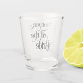 Verre A Shot Mère de la mariée (Dos)