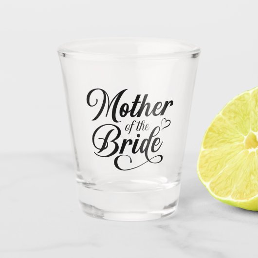 Verre A Shot Mère de la mariée  (Devant)