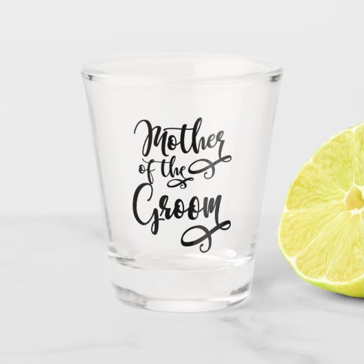 Verre A Shot Mère du marié (Devant)