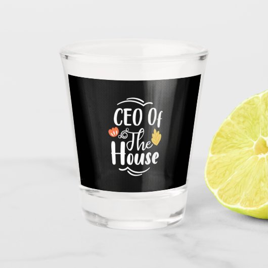 Verre A Shot Mère Gift PDG De La Maison (Devant)