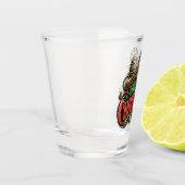 Verre A Shot Merry Christmas steampunk (Gauche)