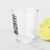 Verre A Shot Mes compétences humaines amusantes (Droite)