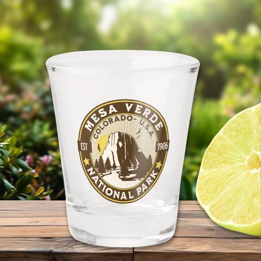 Verre A Shot Mesa Verde National Park Arid Vista