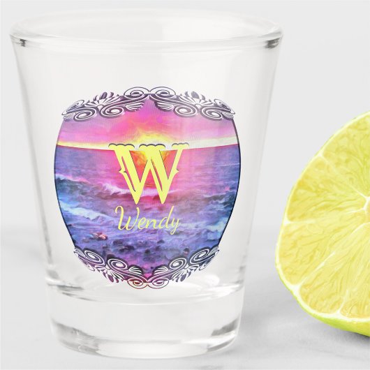 Verre A Shot Mexique Sunset 0909