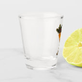 Verre A Shot Mi-siècle Moderne Champagne de Noël Cocktail (Gauche)