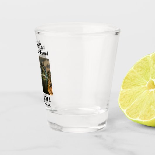 Verre A Shot Miami Bachelor Party Guys Week-end Voyage (Droite)