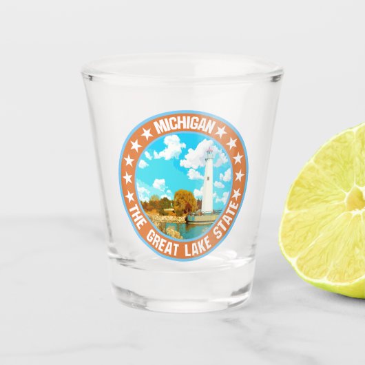 Verre A Shot Michigan (Devant)