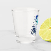 Verre A Shot Midnight Jelly | Glowing Ocean Shot Glass Design (Gauche)