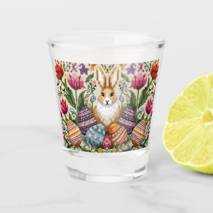 Verre A Shot Mignonne/Colorée Printemps/Pâques