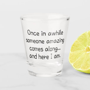 Verre A Shot Mignonne fille ado