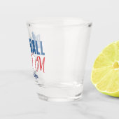 Verre A Shot Mignonne maman de baseball (Droite)