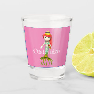 Verre A Shot Mignonne Sorcière Sirène Effrayante Thunder_Cove