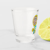 Verre A Shot Mignonne Trouble De Tennis Obsessionnel (Gauche)