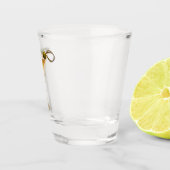 Verre A Shot Milieu du siècle Martini moderne Un Olive (Droite)