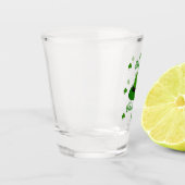 Verre A Shot Mini Mignonne Bonne St Patrick Joyeuse Journée (Gauche)