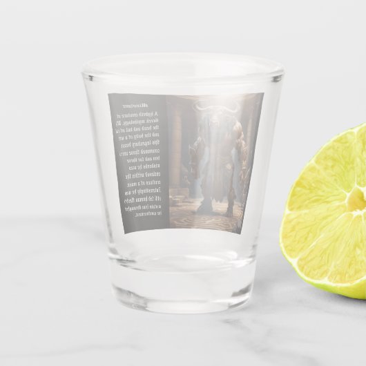 Verre A Shot Minotaur (Dos)