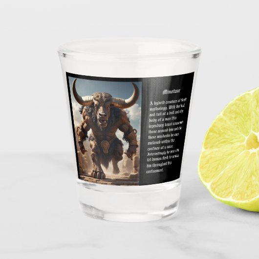 Verre A Shot Minotaure (Devant)