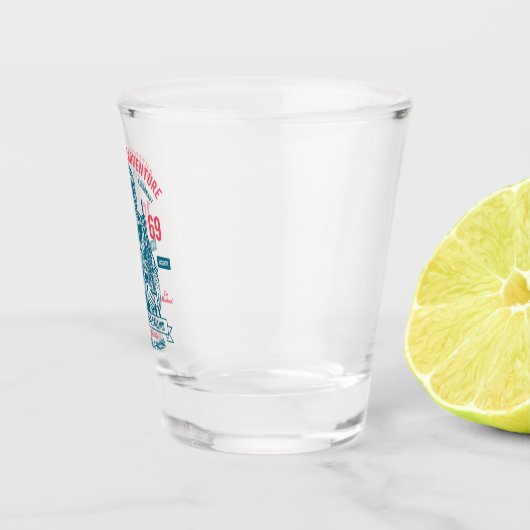 Verre A Shot Mission Patriotique Apollo 11 (Droite)