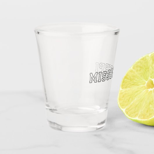 Verre A Shot Mississippi (Gauche)