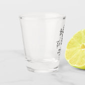 Verre A Shot Mlle à Mme Simple Elegant Chic Fête des mariées (Gauche)