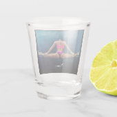 Verre A Shot Modèle de condition physique féminine Split Thunde (Dos)