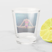 Verre A Shot Modèle de condition physique féminine Split Thunde (Dos)