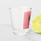 VERRE A SHOT MODÈLE DE TEXTE D'IMAGE ROSE MODERNE ÉDITABLE SAUM (Gauche)