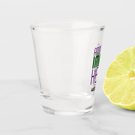 VERRE A SHOT MODÈLE DE TEXTE D'IMAGE SIMPLE ET CLAIR MODERNE (Gauche)