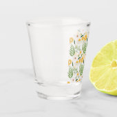 Verre A Shot Modèle floral (Gauche)