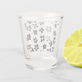 Verre A Shot Modèle floral reconstruit - Goth chromatique (Dos)