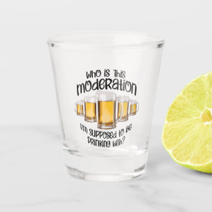 Verre A Shot Modération (dans la boisson)