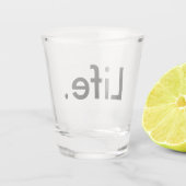 Verre A Shot moderne chic LIFE. | (Dos)