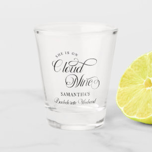 Verre A Shot Moderne Elle est au septième ciel Week-end de jeun