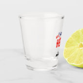 VERRE A SHOT MODERNE MODERNE PERSONNALISABLE CLAIR VÉRIFIÉ (Gauche)