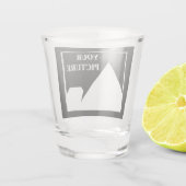 Verre A Shot Moderne simple Créez votre propre image Mariage (Dos)