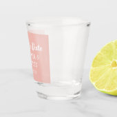 Verre A Shot Moderne Simple Orange Mariage unique (Droite)