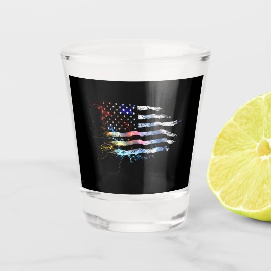 Verre A Shot Mon Amérique (Devant)