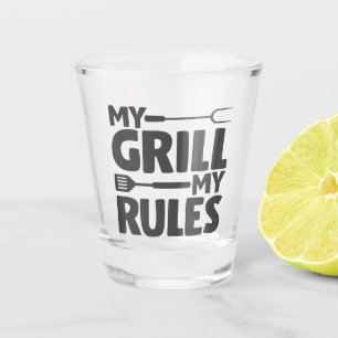 Verre A Shot Mon Grill Mes règles