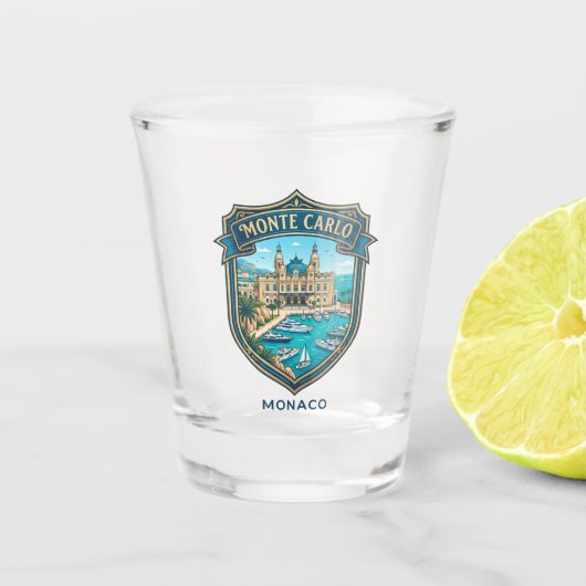 Verre A Shot Monaco Monte-Carlo Monaco (Devant)