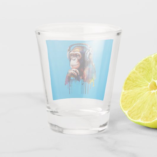 Verre A Shot Monkey Business (Dos)