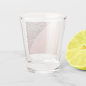 Verre A Shot Monogramme élégant en or rose (Dos)