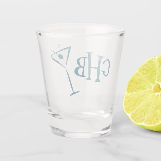 Verre A Shot Monogramme Martini (Dos)