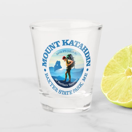 Verre A Shot Mont Katahdin (C) (Devant)