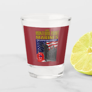 Verre A Shot MONTFORD POINT MARINES : Premier mars afro-améric