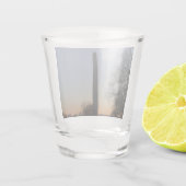 Verre A Shot Monument de Washington au coucher du soleil (Dos)