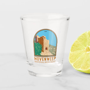 Verre A Shot Monument national de Hovenweep Vintage