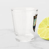 Verre A Shot Monument national de la tour Devils Wyoming Waterc (Gauche)